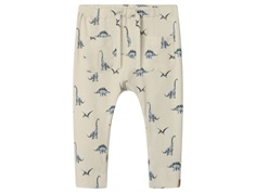 Lil Atelier pants turtledove with dino print